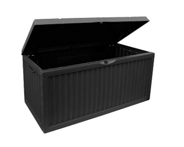 Auflagenbox 350 Liter in schwarz