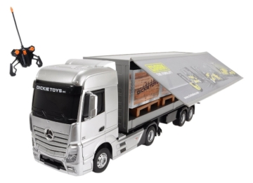 Dickie Toys 201119884 - RC Mercedes-Benz Actros mit Ladeboxen