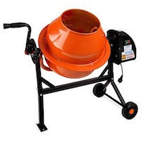 Betonmischmaschine von Eberth mit 65 Liter Trommelvolumen