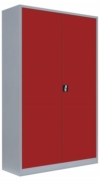 Stahlblech Lagerschrank in rot