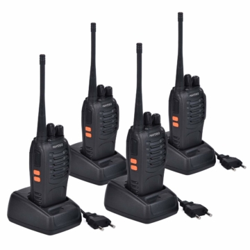 Miavogo 4 x Walkie Talkie Set PMR 446